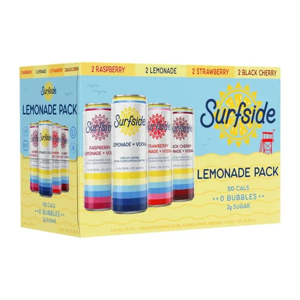 Surfside Lemonade Pack 355 ml